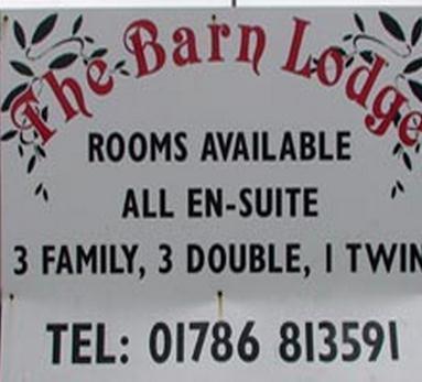 The Barn Lodge Stirling Exterior foto